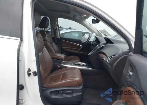 2017 Acura Mdx Advance Package из США, поврежденный, VIN 5FRYD4H81HB012145